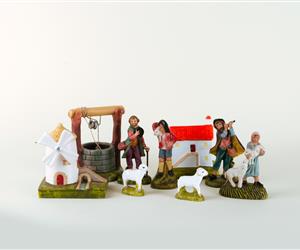 Presépio Terracota -10 Figuras Secundárias