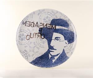 Pintura Manual - "Fernando Pessoa"