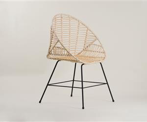 Cadeira em Medula de Vime Natural