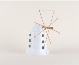 Moinho Tradicional Luminária - Vidrado