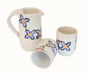 Conjunto Jarro + 2 Copos - Estrela