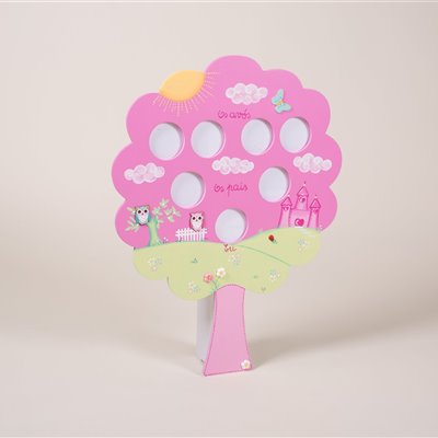 Moldura Árvore Genealógica - Tema "Princesas"