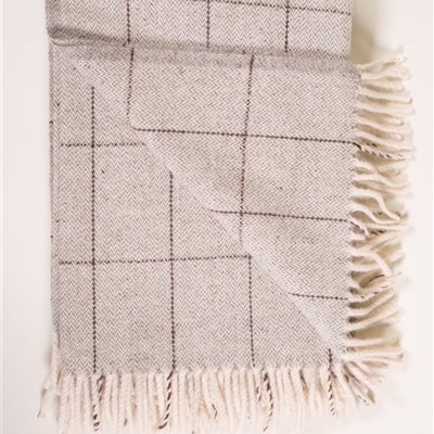 Manta 100% Lã "Serra Estrela"